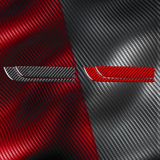 Real Carbon Fiber Trim for Honda CRV Accessories | for CR-V 2012 2013 2014 2015 2016 Driver Instrument Left Side Cover Sticker Interior Thick Overlay Decal