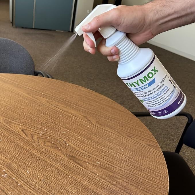 Botanical Disinfectant Spray - All Natural Multipurpose Cleaner, Pet Friendly, Hospital Grade Disinfectant, Vet Clinics, Restoration, Lemongrass Fragrance - 32 Fluid ounces (Pack of 12)
