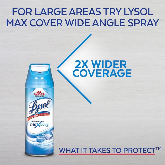 Lysol Professional Disinfectant Spray, Spring Waterfall, 19 oz (3 Pack)
