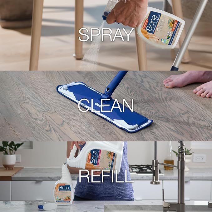 Bona Hardwood Floor Cleaner Spray - 32 fl oz - Cedar Wood Scent