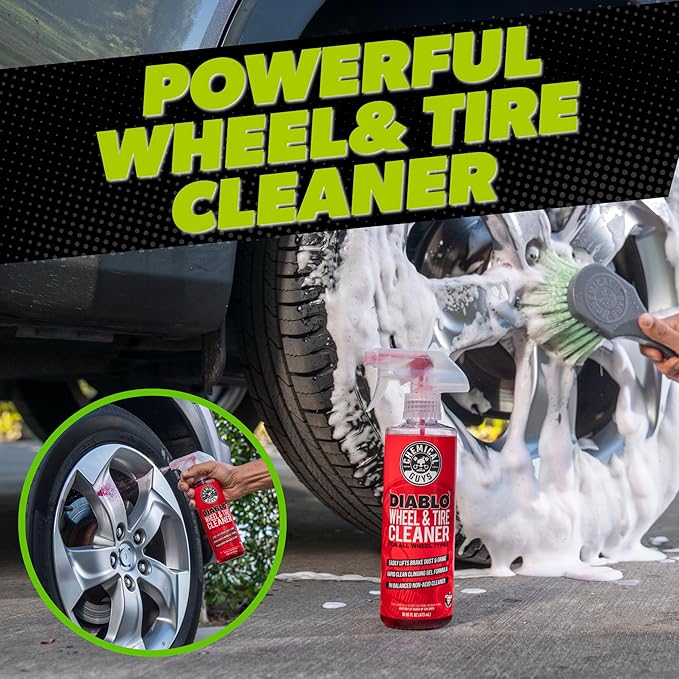 Chemical Guys, 7-Piece Car Cleaning Kit, Wash, Wheel & Interior Cleaners | Everything a first-time detailer needs for a full inside-and-out clean without buying pieces one at a time