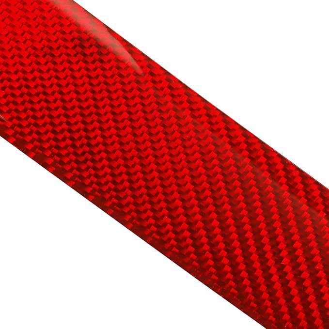 Real Carbon Fiber Trim for Ford Mustang Accessories | for 2009 2010 2011 2012 2013 2014 Front Inner Door Panel Interior Thick Overlay Decal