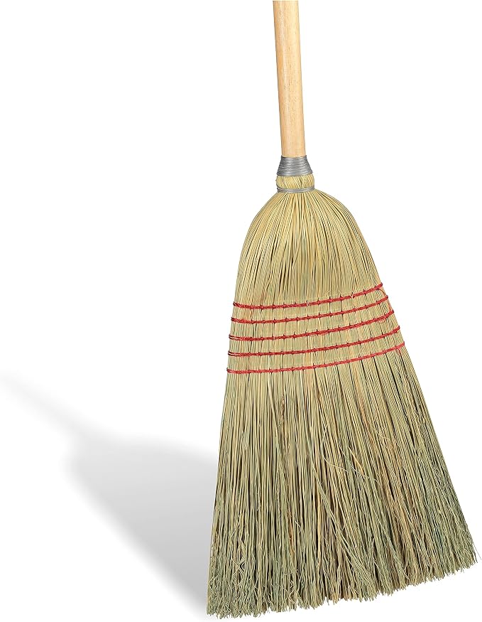 Coastwide Professional 10" Standard Corn Broom, Natural
