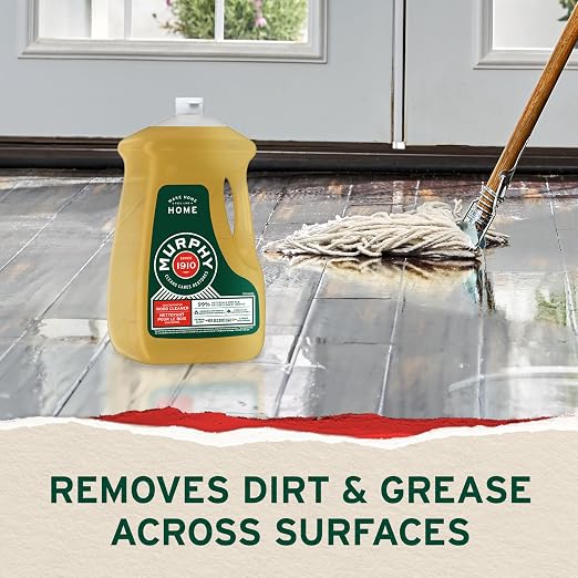 Murphy Oil Soap Hardwood Floors and Wood Cleaner Refill, 2.66 L | Wood Cleaner, No-Rinse Floor Cleaner, Removes Dirt and Grease, Versatile Cleaner, Non Residue, Murphy's Floor Cleaner