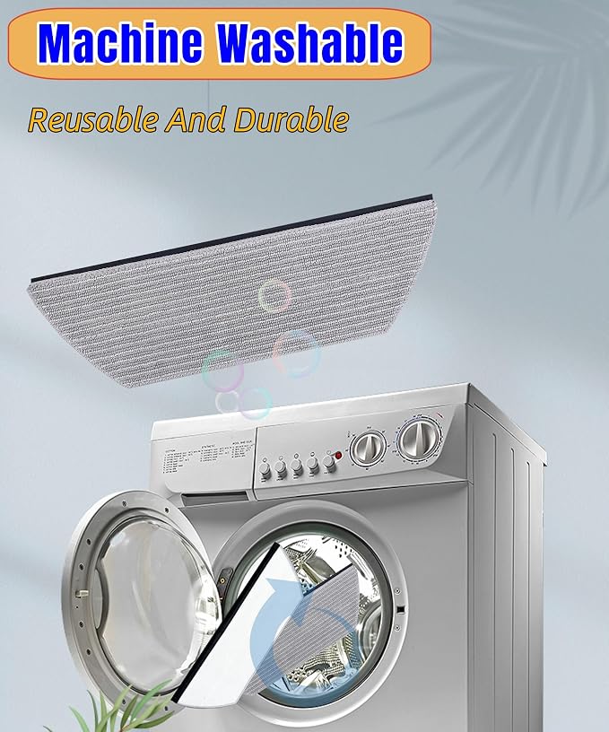 Replacement Mop Pads Compatible with Shark AV2800ZE RV2820YE RV2820ZE AV2820S AV2820AE RV2800AE RV2800S PowerDetect Never Touch Pro Robot Vacuum,Washable Reusable Replacement Microfiber Soft Mop Pads