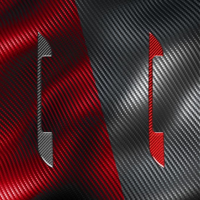 Real Carbon Fiber Trim for Toyota Camry Accessories | for 2012 2013 2014 Center Console Gear Shift Side Decorative Strip Panel Sticker Interior Thick Overlay Decal