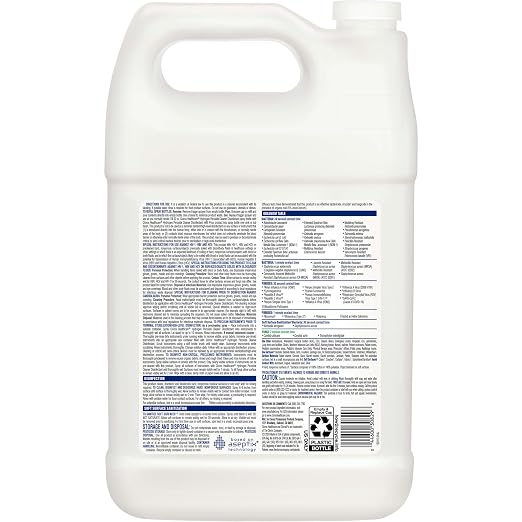 Clorox Healthcare Hydrogen Peroxide Cleaner Disinfectant Refill, Bleach Free, 128 Fluid Ounces (Package May Vary)