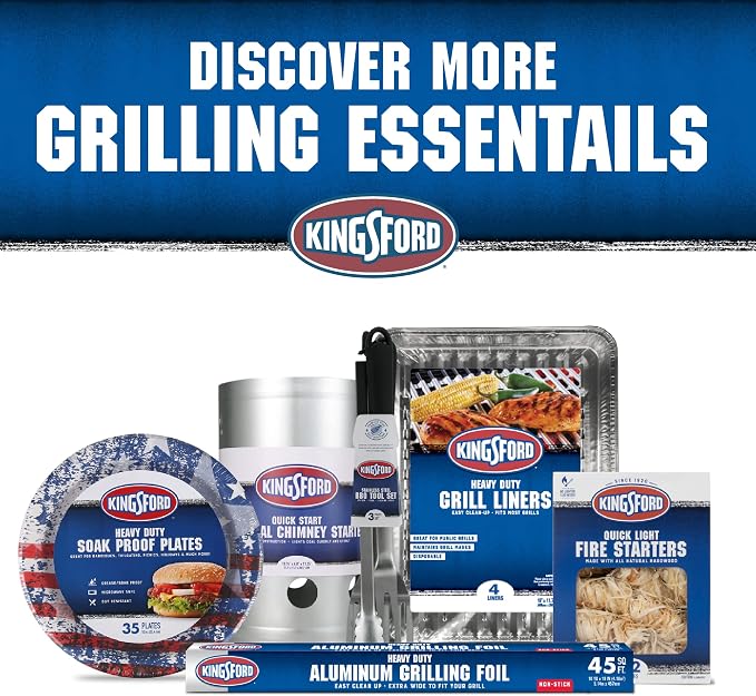 Kingsford Heavy Duty Foaming Grill Cleaner Spray BBQ Degreaser for Charcoal and Gas Grills Cuts Grease Burnt-On Food and Grime Easy Spray-On Foam for Grill Grates and Surfaces 14.5 OZ Aerosol Can