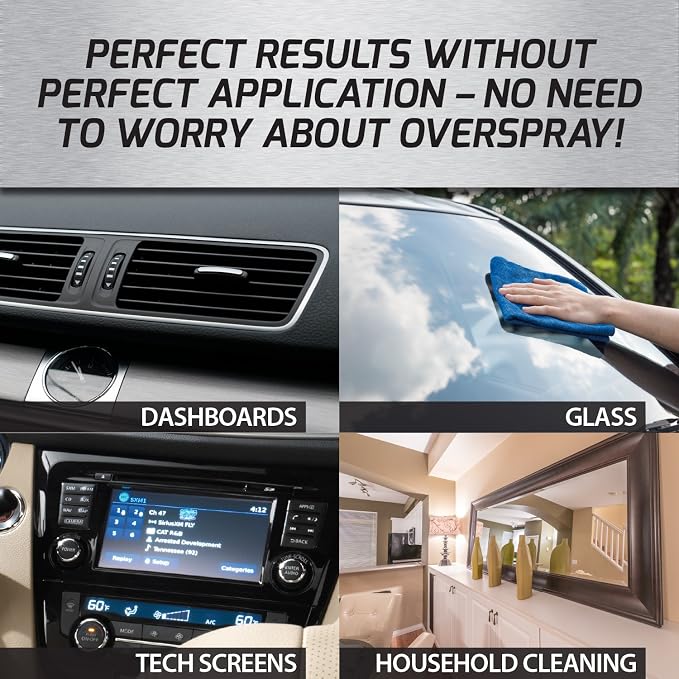 Turtle Wax T-930 Dash and Glass Protectant with Foaming Trigger - 23 fl. oz. (Pack of 2)