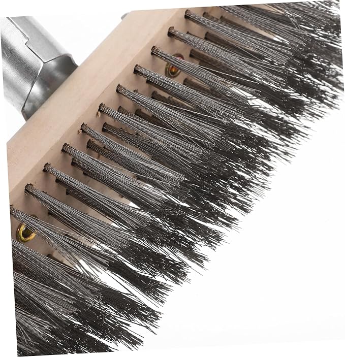 ABOOFAN Heavy Duty Metal Cleaning Brush Stainless Steel Wire Brush for Floors Hard Surface Scrubber