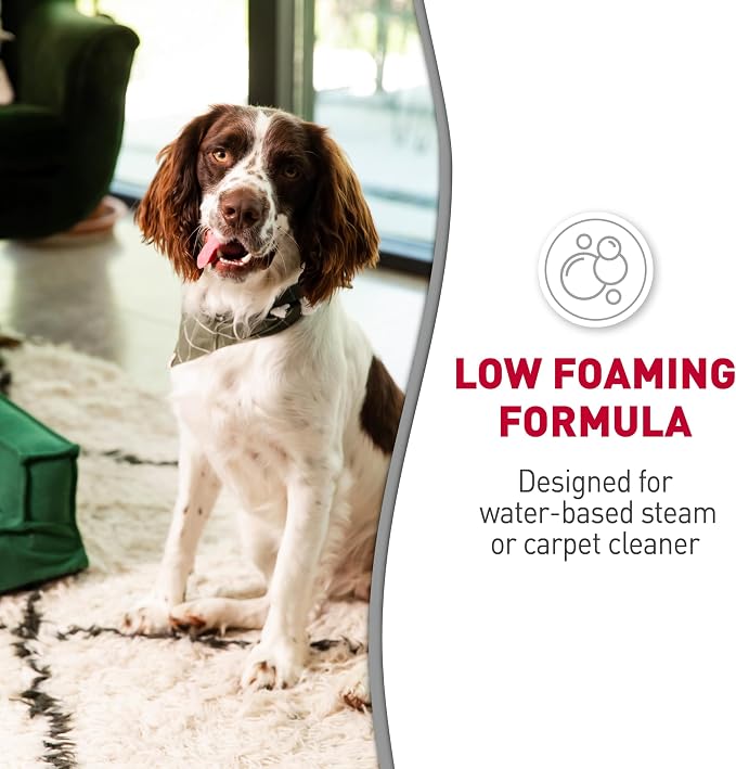 Nature’s Miracle Carpet Shampoo, Bio-Enzymatic Deep-Cleaning Pet Stain And Odor Remover, 64 oz