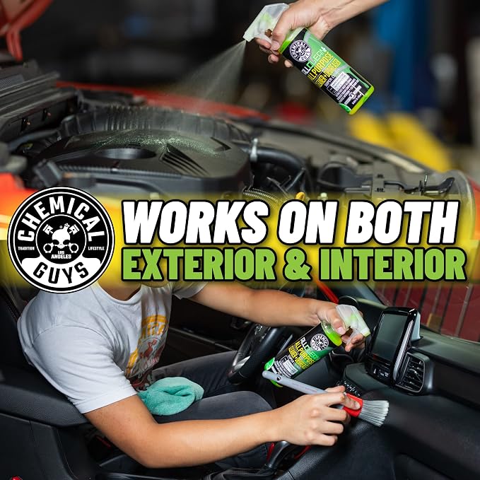 Chemical Guys, All Clean+ Citrus All-Purpose Cleaner, Dilutable, 1 Gallon | Citrus all-purpose cleaner cuts grease, grime and dirt on interior and exterior surfaces, dilutable to any strength