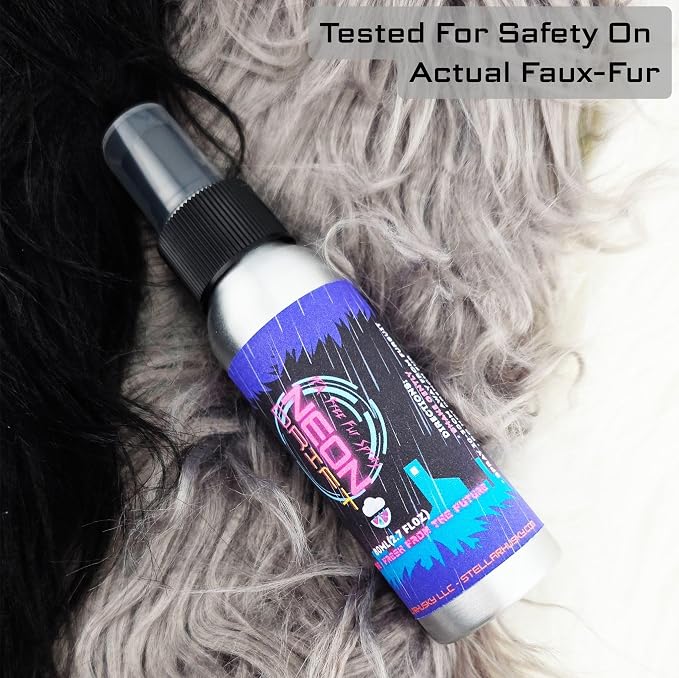 Fursuit Spray - Fur & Costume Spray - Orangesicle - IPA-Free Fabric Freshener for Fursuits & Cosplay | Long-Lasting Scent | 80 mL Aluminum Bottle