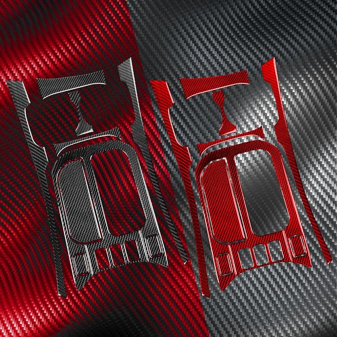 Fit for Toyota 4Runner(N210) 2003-2009 Control Gear Shift Trim Set | for SR5/Sport Edition/Limited | Real Carbon Fiber | Center Control | Accessories | Thick Overlay | Anti-scratch