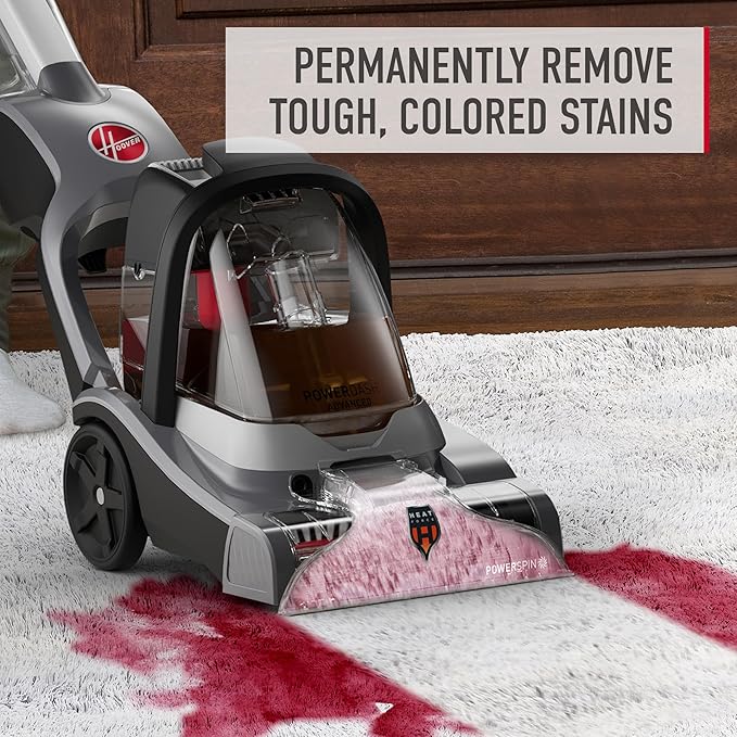 Hoover Oxy Carpet Cleaner Solution, 50 oz., Ocean Breeze Scent, Deep Cleaning Carpet Shampoo Solution, Removes Tough Colored Stains from Carpet and Upholstery, Pair with Hoover Carpet Cleaner Machine | Deep Cleaning Carpet Shampoo Solution, Removes Tou...