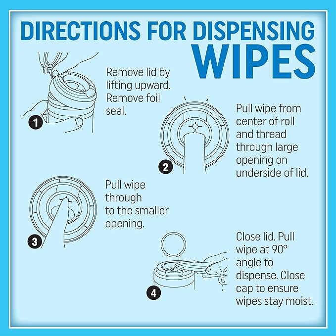MiracleWipes for Electronics Cleaning - Screen Wipes Designed for TV, Phones, Monitors and More - Includes Microfiber Towel - (60 Count)