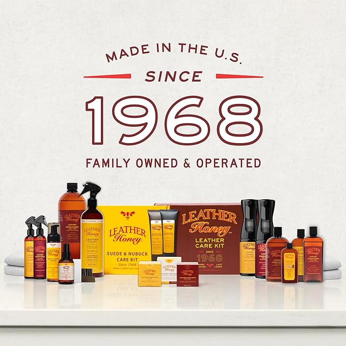 Leather Honey Leather Cleaner Concentrate — Non-Toxic Formula Makes 32oz.