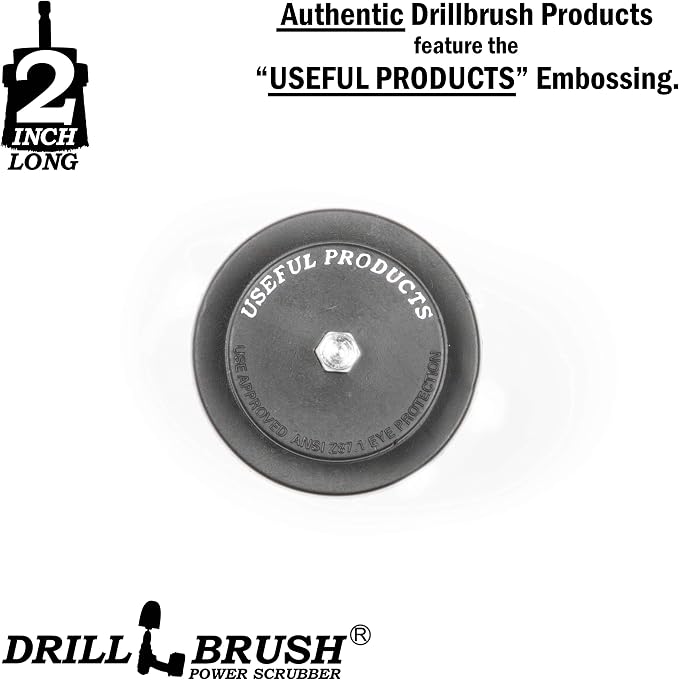 Outdoor Cleaning Brushes - Stiff Bristle Deck Scrubbing Brush - Concrete Scrub Brush - Bird Baths Cleaning Tool - Garden Statues Cleaning Equipment - Granite Headstone Restoration Brush - Siding Brush
