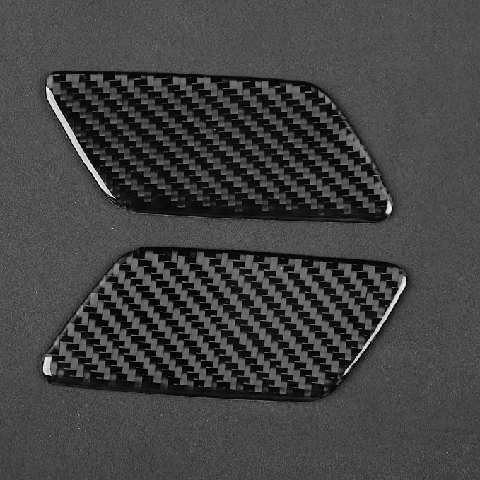 Fit for Audi A3 8Y S3 2021-2025 Carbon Fiber Headlight Side Stickers | Trim Headlight Side Lower | Accessories | Self-adhesive | Thick Overlay