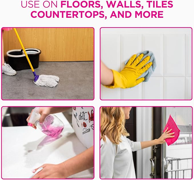 Stardrops - The Pink Stuff - The Miracle All Purpose Floor Cleaner, (82375),(Pack of 4)