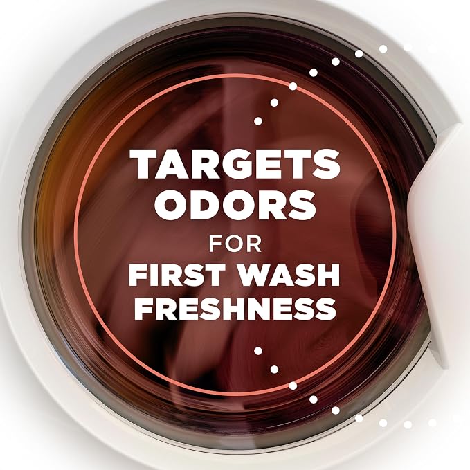 ARM & HAMMER Light Laundry Scent Booster, Peony Blossom Scent, 24 Oz | In-Wash Laundry Fragrance, No Heavy Perfumes, No Dyes, No Parabens, Laundry Additive