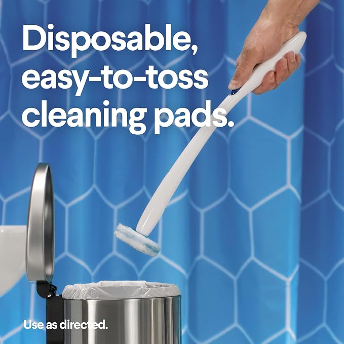 CLOROX ToiletWand Disinfecting Refills, Disposable Wand Heads (Package May Vary), 30 Count (Pack of 5)