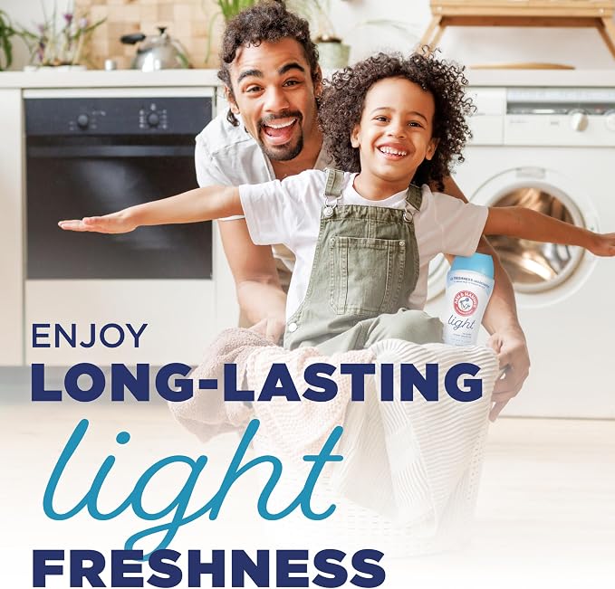 ARM & HAMMER Light In-Wash Scent Booster, Laundry Scent Booster Crisp Clean scent, 24 Oz
