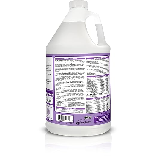 OdoBan Disinfectant Concentrate and Odor Eliminator, 2 Gallons, Lavender Scent