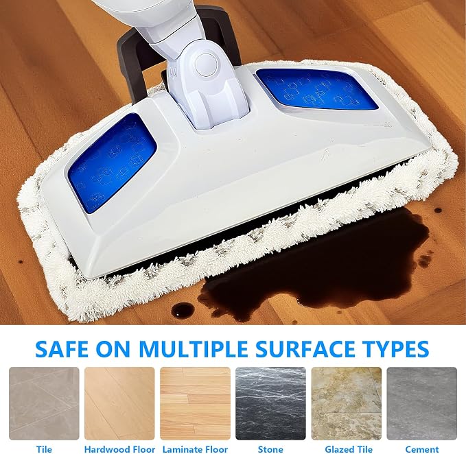 1940 1806 for Bissell Steam Mop Pads Replacement Compatible with Bissell Powerfresh Steam Mop 1544 1440 2075A 2685A Series, Models 19402 19404 19408 19409 1940A 1940F 1940Q 1940T 1940W B0006 B0017