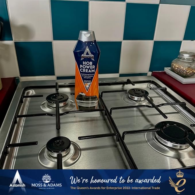 Astonish Glass Cooktop Cleaner Cream - Microwave & Stove Top Cleaner, 16.9oz