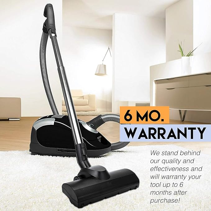 Miele Turbo Head Cleaner, Hand Attachment and Floor Tool Accessory for Carpet and Area Rugs.