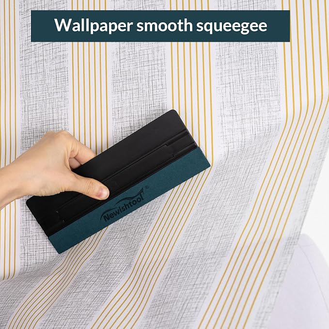 NEWISHTOOL 3 Pcs Vinyl Wrap Squeegee Different Size Felt Squeegee for Vinyl | Suede Felt Edge Squeegee Sign Making Wrap Tool for Wallpaper Smoothing, Car PPF Vinyl Wrap Window Tint Application