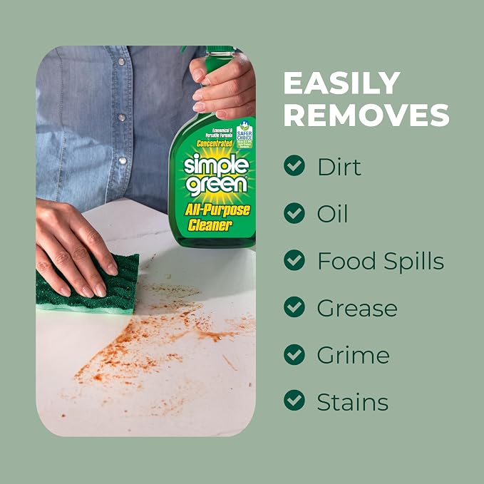 Simple Green All-Purpose Cleaner Spray and Refill, Green, 3 Piece Set, Original, 1 Count (Pack of 2)
