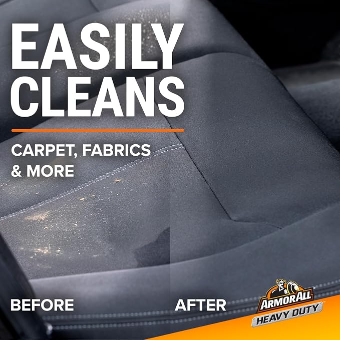 Armor All Heavy Duty Cleaning Wipes, Disposable Car Wipes (75 Count) | Textured Armor All cleaning wipes for interior & exterior cleaning on plastic, metal, vinyl, tools, and lawn equipment