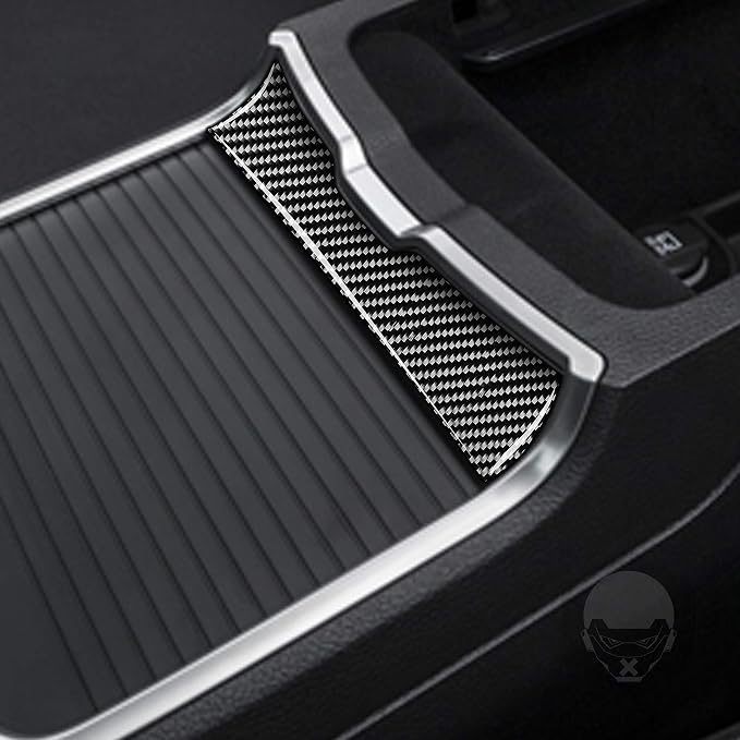 Real Carbon Fiber Trim for Dodge Charger Chrysler 300 Accessories | for Charger 2011+ Chrysler 300 2011-2023 Lower Part of The Armrest Sticker Interior Thick Overlay Decal