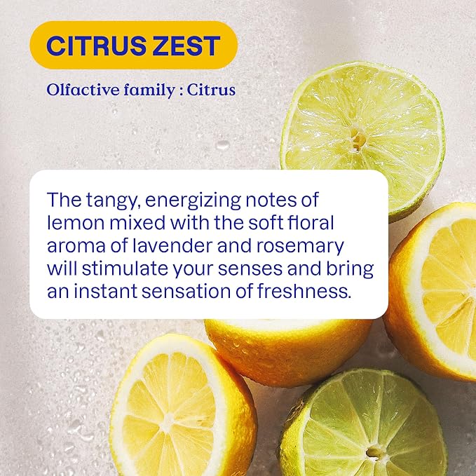 ATTITUDE All Purpose Cleaner Refill, EWG Verified, Plant-Based & Vegan, Multi-Surface Cleaning Spray, Citrus Zest Scent, 135.26 Fl Oz