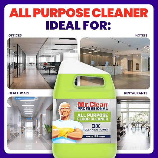 Mr. Clean PRO All Purpose Floor Cleaner for Hardwood & Tile (1 gal, 3 pack)