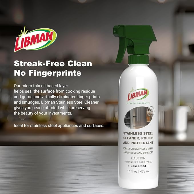 Libman Liquids Stainless Steel Cleaner & Protectant