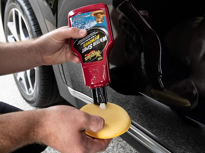 Meguiar's Water Spot Remover,Heavy Duty Water Spot Remover for Cars,Remove-Water Stains and Polish Glossy Paint with a Versatile Clear Coat Safe Formula,16 oz,(Pack of 6)