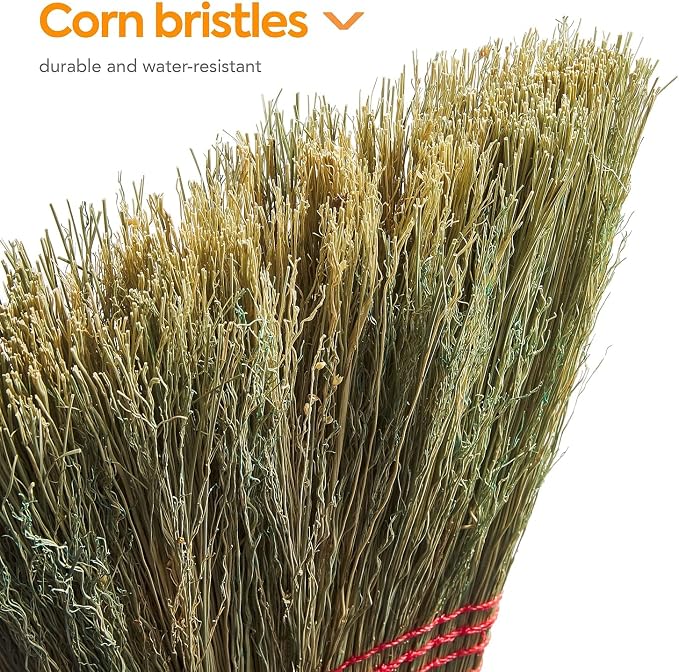 Coastwide Professional 10" Standard Corn Broom, Natural