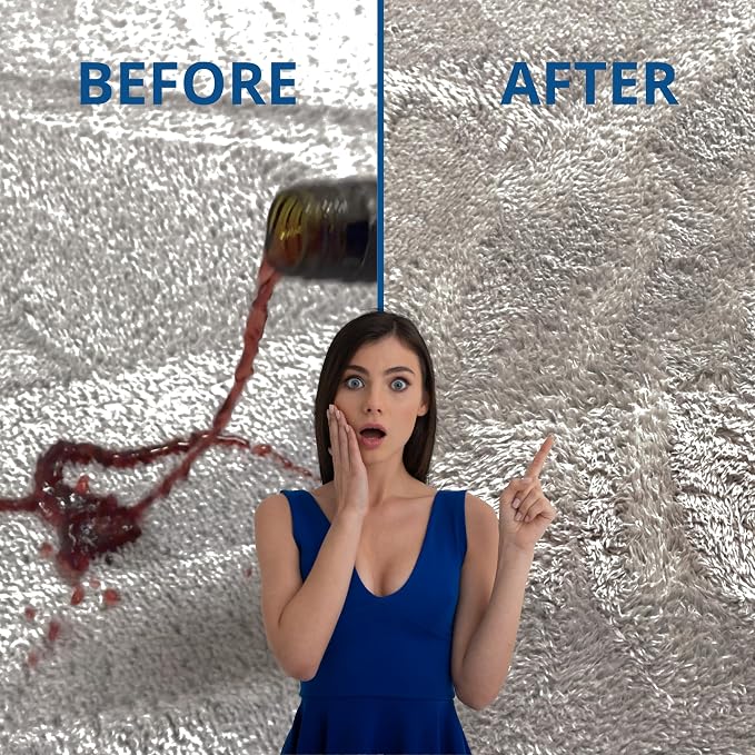 SaniClean Dry Carpet & Rug Cleaning Powder – Deep Cleans, Spill Cleanup, Spot & Stain Remover, Pet Mess | Brush In, Vacuum Out | For Large Areas Or Spot Treatment | No Harsh Chemicals (2 Pound Bag)
