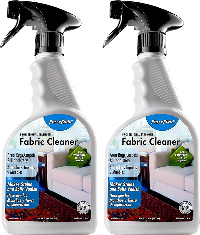 ForceField - Fabric Cleaner - Remove, Protect, and Deep Clean - 22oz (2 Pack (22oz))