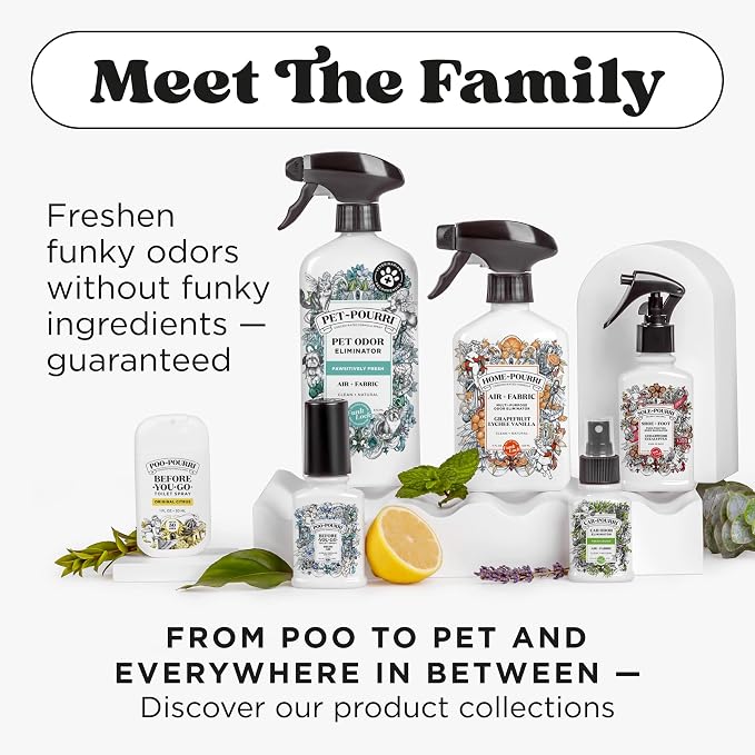 Poo~Pourri Original Citrus Before-You-Go 2-in-1 Toilet Potty Pods 20ct - Bathroom Odor Remover & Toilet Cleaner - Plant Based Ingredients & Essential Oils - with Lemon, Bergamot, & Lemongrass Scent