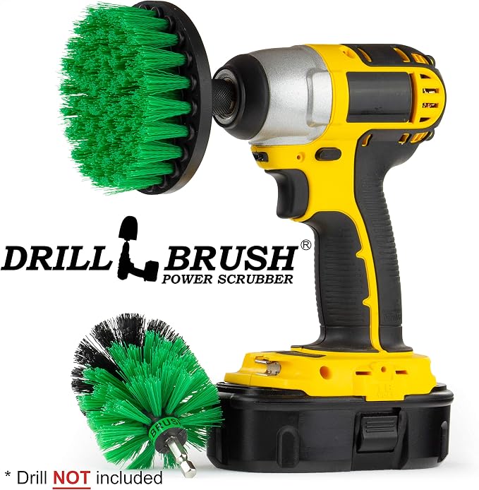 Kitchen Cleaning Supplies - Household Kitchen Cleaners - Cast Iron Skillet Scrubber - Pots and Pans Cleaning Brush - Stove Scrub Brush - Oven Rack Cleaning Tool - Sink Scrubbing Brush - Table Cleaner