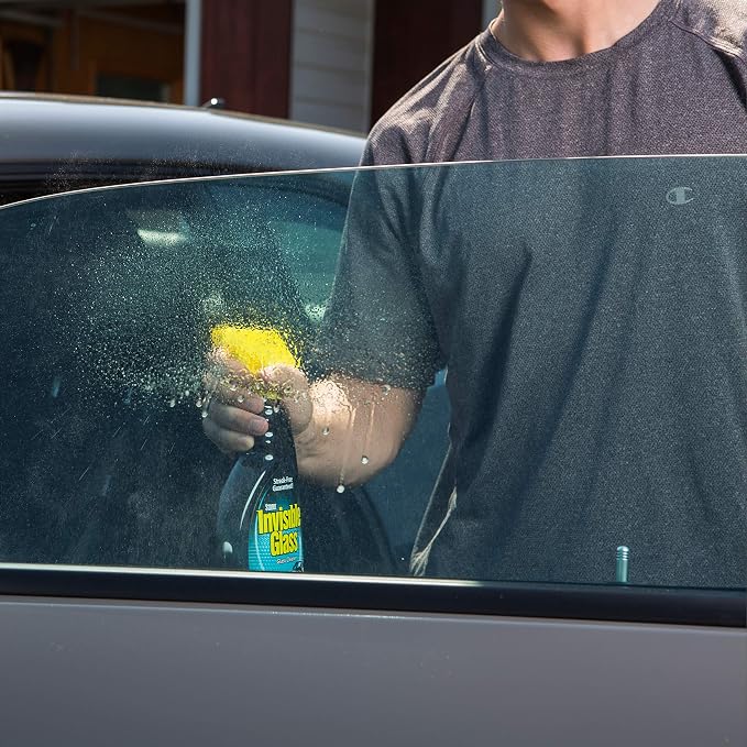 Invisible Glass 92163-2PK Premium Glass Cleaner Spray for Car Windshields and Windows – Automotive and Home Window Cleaner – Streak-Free, Ammonia-Free, Tint-Safe – 16 fl oz (Pack of 2)