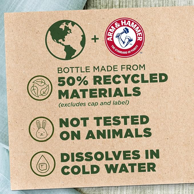 Arm & hammer In-Wash Scent Booster, Tropical Paradise, 24 oz | In-Wash Laundry Fragrance, Tropical Paradise Scent, Lasting Freshness for Clothes and Towels, Laundry Additive