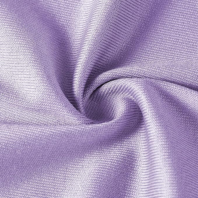 Puomue 6 Pack Microfiber Glass Cleaning Cloth, 16 Inch X 16 Inch, Lint Free Quickly Clean Window, Glasses, Windshields, Mirrors, and Stainless Steel, Purple