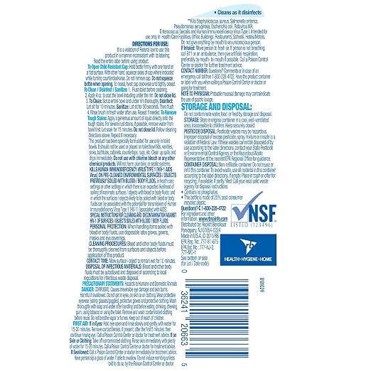 Lysol 74278 Professional Disinfectant Toilet Bowl Cleaner, 32 oz