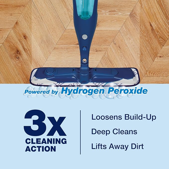 Bona PowerPlus Hardwood Floor Deep Cleaner Refill - 128 fl oz - Refill for Bona Spray Mops and Spray Bottles - Residue-Free Floor Cleaning Solution for Wood Floors | Refill for Bona Spray Mops and Spray Bottles - Residue-Free Floor Cleaning Solution fo...