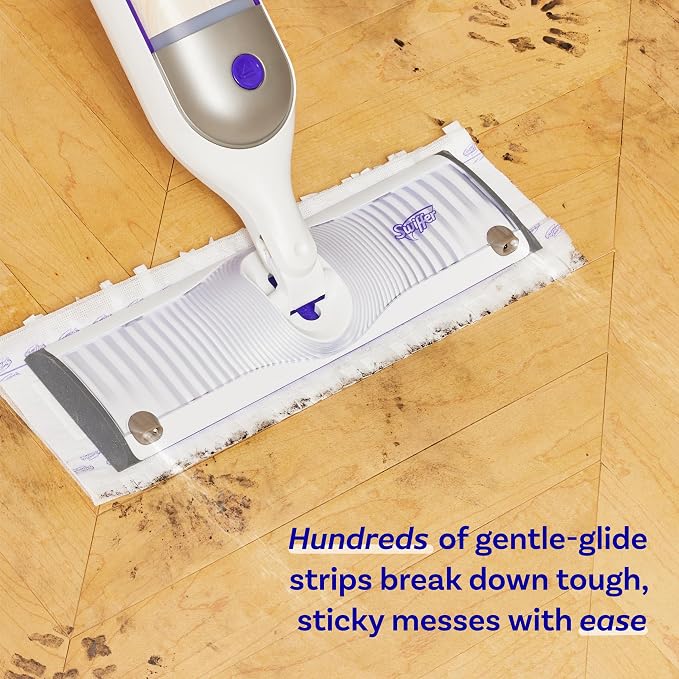 Swiffer PowerMop Wood Mopping Pad Refills for Floor Cleaning, 11 Count (Pack of 2)